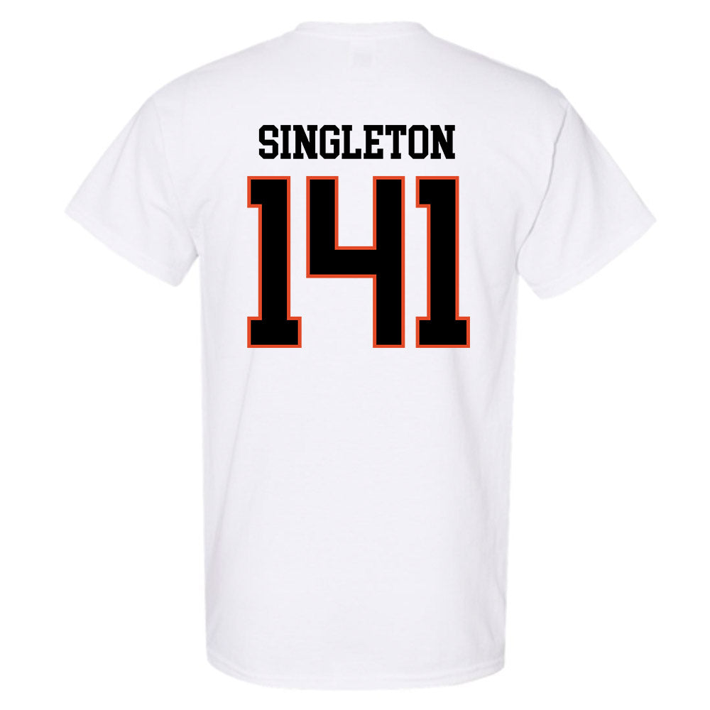 Oregon State - NCAA Wrestling : Nash Singleton - Classic Shersey T-Shirt-1