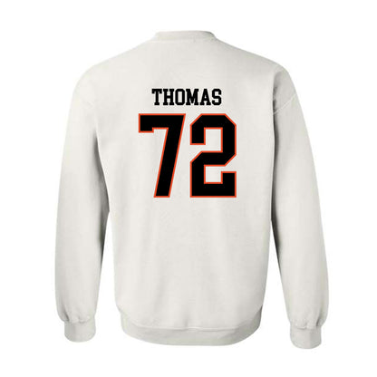 Oregon State - NCAA Football : Noah Thomas - Classic Shersey Crewneck Sweatshirt-1