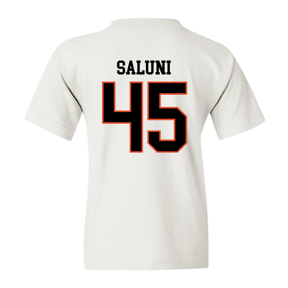 Oregon State - NCAA Football : Semisi Saluni - Classic Shersey Youth T-Shirt-1