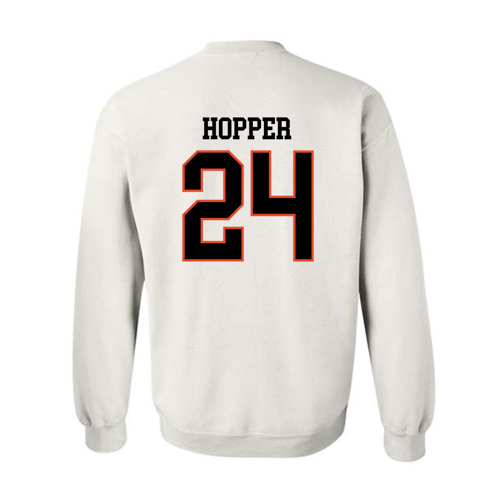 Oregon State - NCAA Football : Tyjai Hopper - Classic Shersey Crewneck Sweatshirt-1