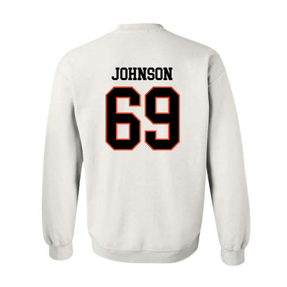 Oregon State - NCAA Football : Kwan Johnson - Classic Shersey Crewneck Sweatshirt-1