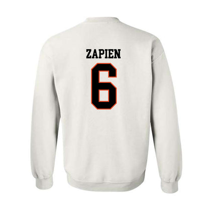 Oregon State - NCAA Men's Soccer : Javier Zapien - Classic Shersey Crewneck Sweatshirt-1