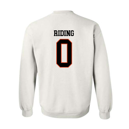 Oregon State - NCAA Baseball : Grayson Riding - Classic Shersey Crewneck Sweatshirt-1