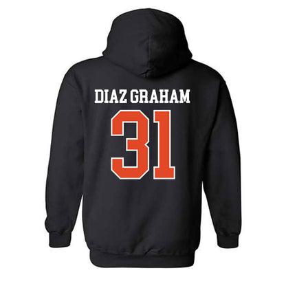 Oregon State - NCAA Men's Basketball : Jorge Diaz Graham - Classic Shersey Hooded Sweatshirt-1
