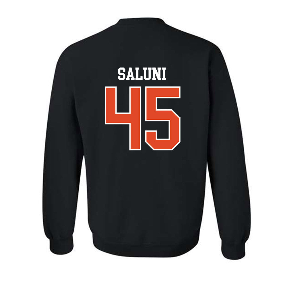 Oregon State - NCAA Football : Semisi Saluni - Classic Shersey Crewneck Sweatshirt-1