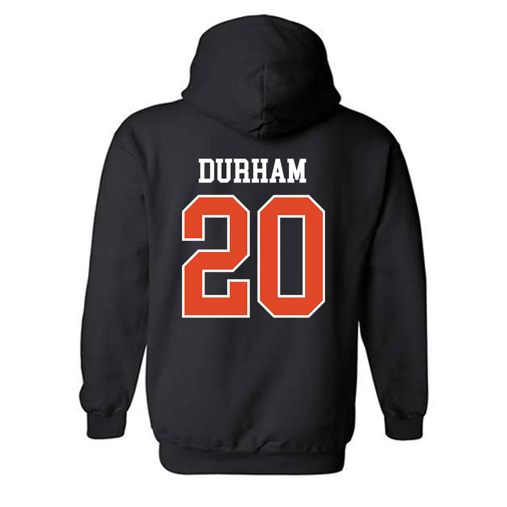 Oregon State - NCAA Football : Jermaine Durham - Classic Shersey Hooded Sweatshirt-1