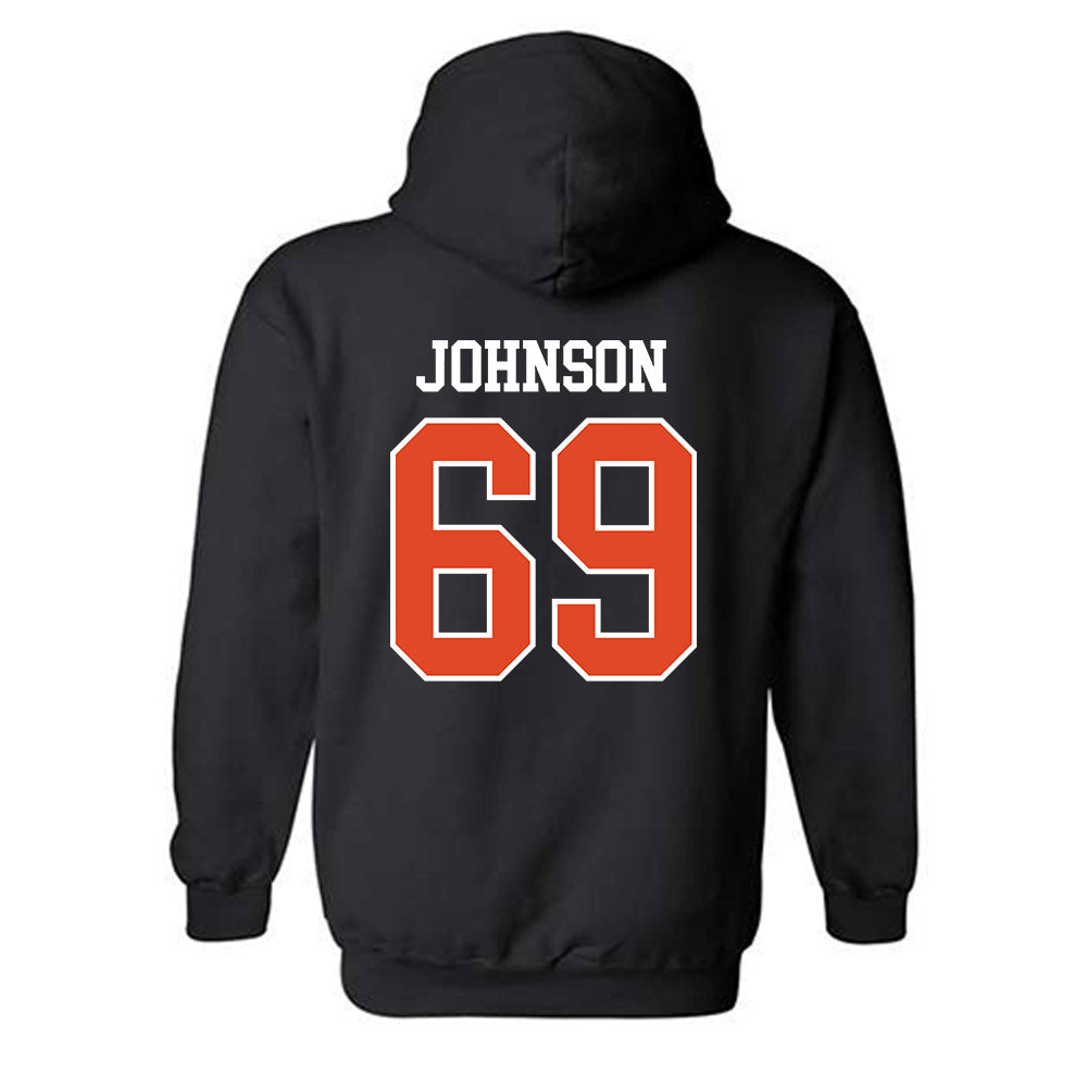 Oregon State - NCAA Football : Kwan Johnson - Classic Shersey Hooded Sweatshirt-1