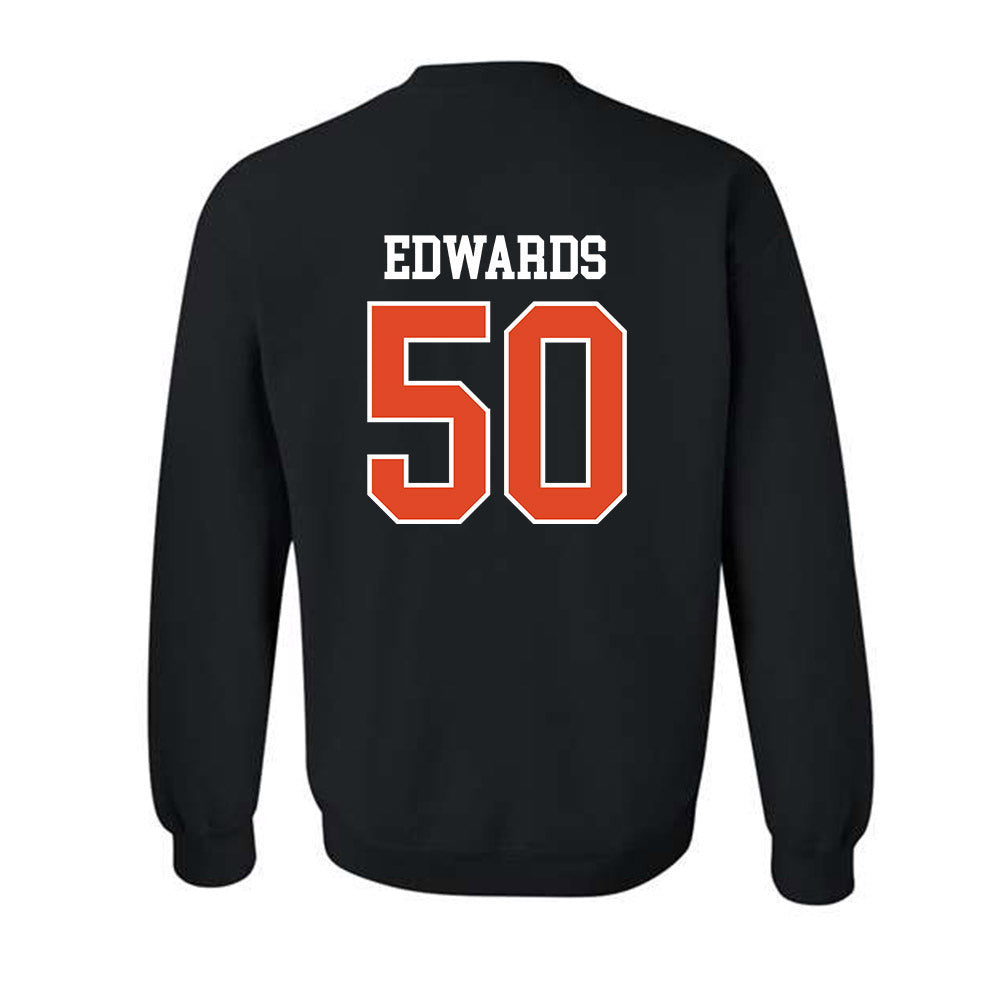 Oregon State - NCAA Baseball : Zach Edwards - Classic Shersey Crewneck Sweatshirt-1