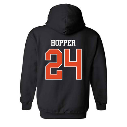 Oregon State - NCAA Football : Tyjai Hopper - Classic Shersey Hooded Sweatshirt-1