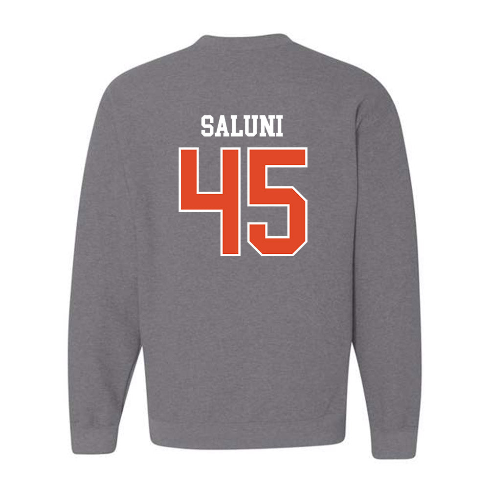 Oregon State - NCAA Football : Semisi Saluni - Classic Shersey Crewneck Sweatshirt-1