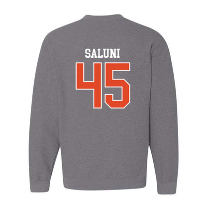 Oregon State - NCAA Football : Semisi Saluni - Classic Shersey Crewneck Sweatshirt-1