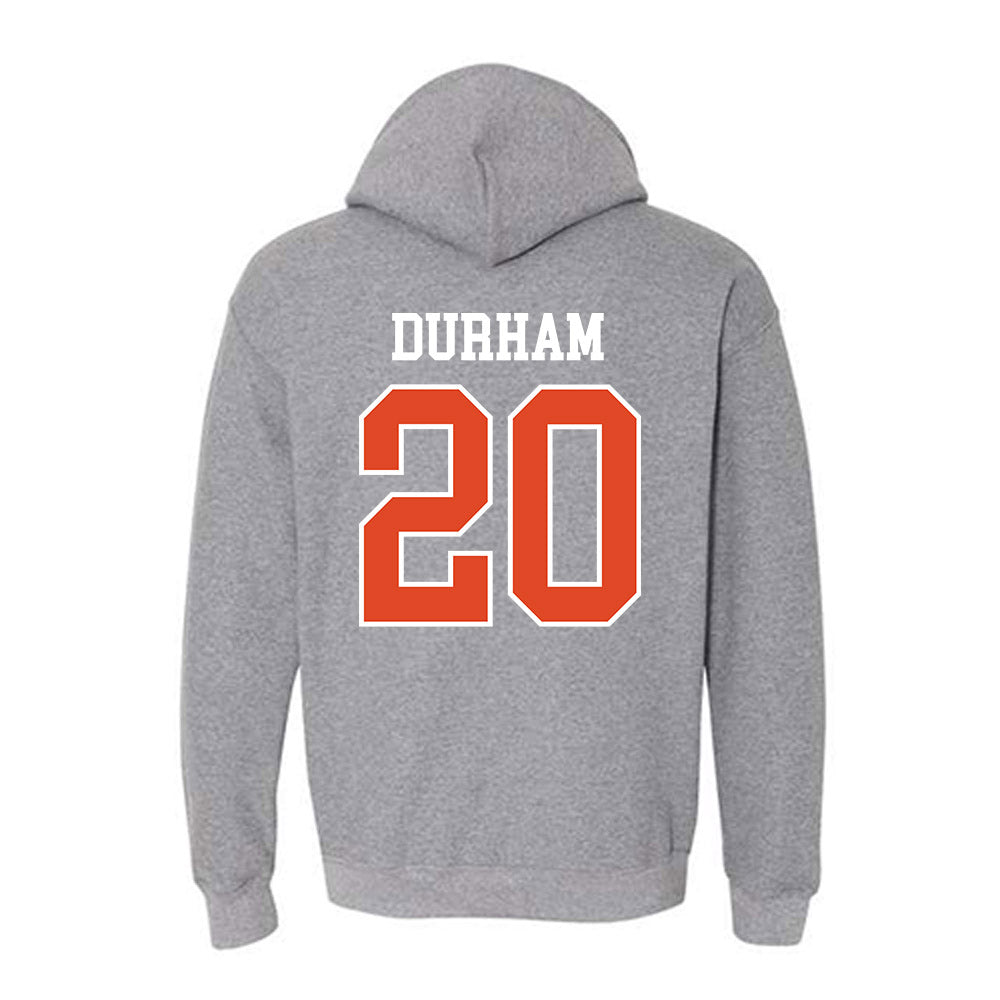Oregon State - NCAA Football : Jermaine Durham - Classic Shersey Hooded Sweatshirt-1