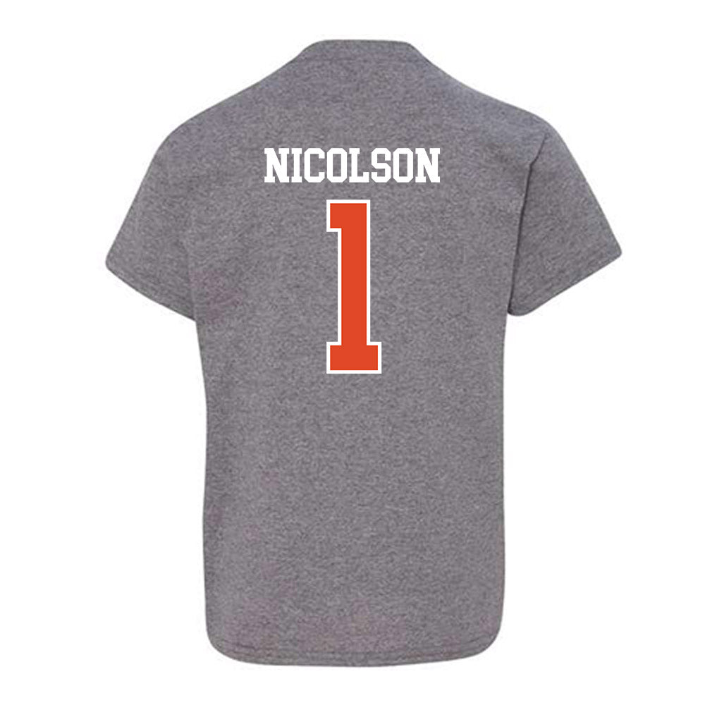 Oregon State - NCAA Men's Soccer : John Nicolson - Classic Shersey Youth T-Shirt-1