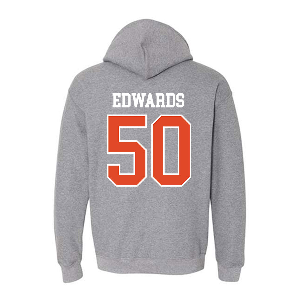 Oregon State - NCAA Baseball : Zach Edwards - Classic Shersey Hooded Sweatshirt-1
