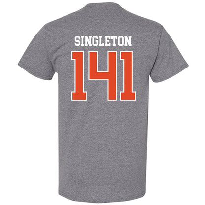 Oregon State - NCAA Wrestling : Nash Singleton - Classic Shersey T-Shirt-1