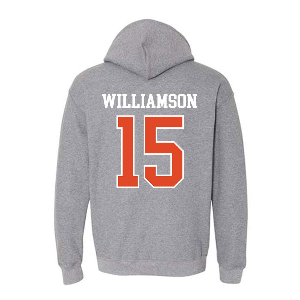 Oregon State - NCAA Women's Basketball : Lizzy Williamson - Classic Shersey Hooded Sweatshirt-1