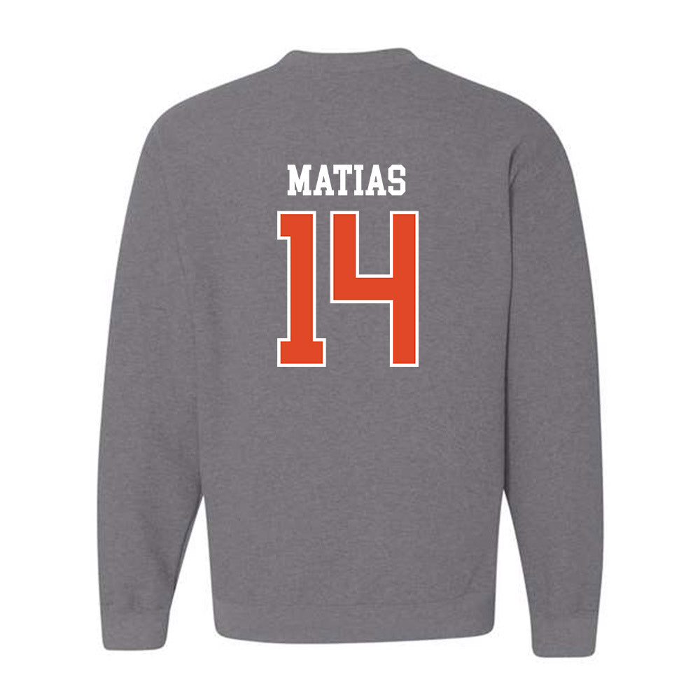 Oregon State - NCAA Women's Volleyball : Jackie Matias - Classic Shersey Crewneck Sweatshirt-1
