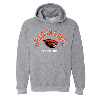 Oregon State - NCAA Wrestling : TJ McDonnell - Classic Shersey Hooded Sweatshirt-0