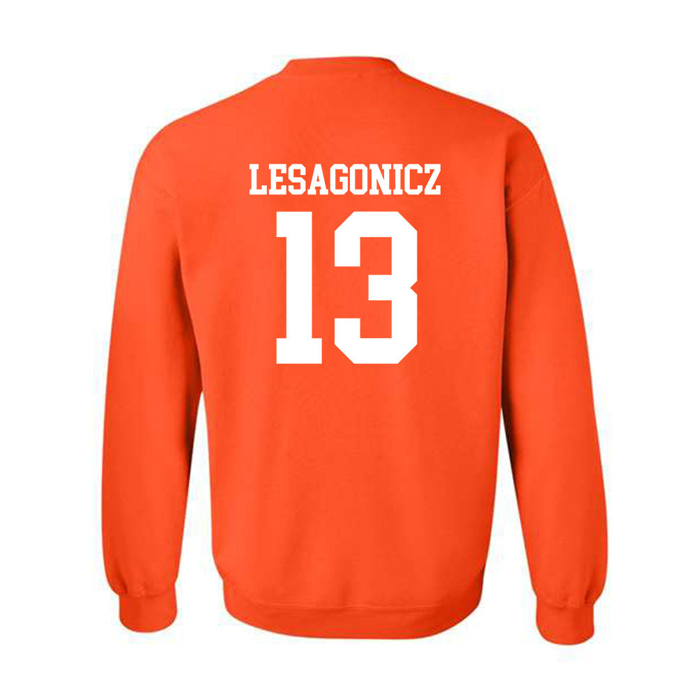 Oregon State - NCAA Women's Volleyball : Abby Lesagonicz - Classic Shersey Crewneck Sweatshirt-1