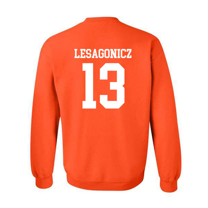 Oregon State - NCAA Women's Volleyball : Abby Lesagonicz - Classic Shersey Crewneck Sweatshirt-1