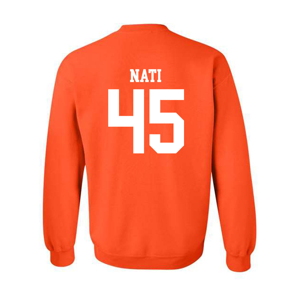 Oregon State - NCAA Baseball : Joshua Nati - Classic Shersey Crewneck Sweatshirt-1