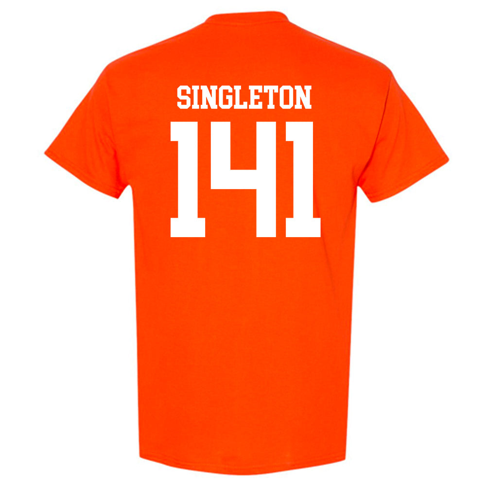 Oregon State - NCAA Wrestling : Nash Singleton - Classic Shersey T-Shirt-1