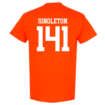 Oregon State - NCAA Wrestling : Nash Singleton - Classic Shersey T-Shirt-1