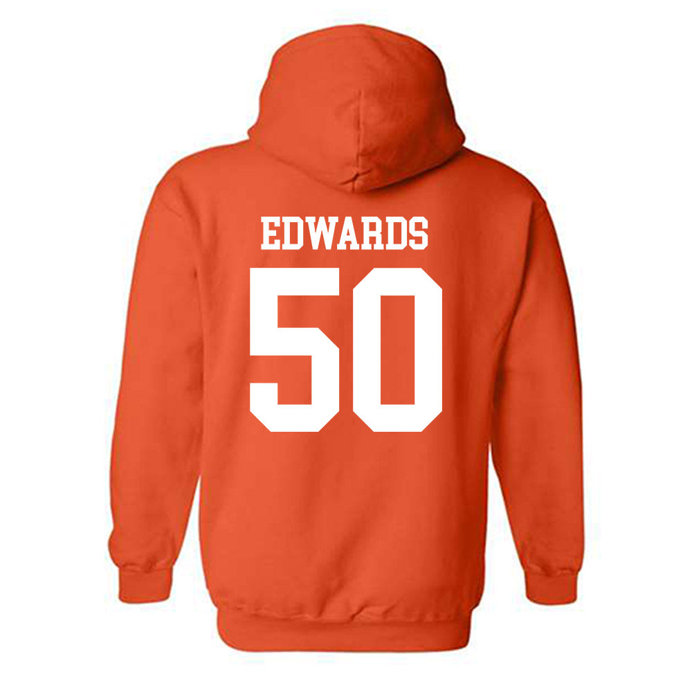 Oregon State - NCAA Baseball : Zach Edwards - Classic Shersey Hooded Sweatshirt-1