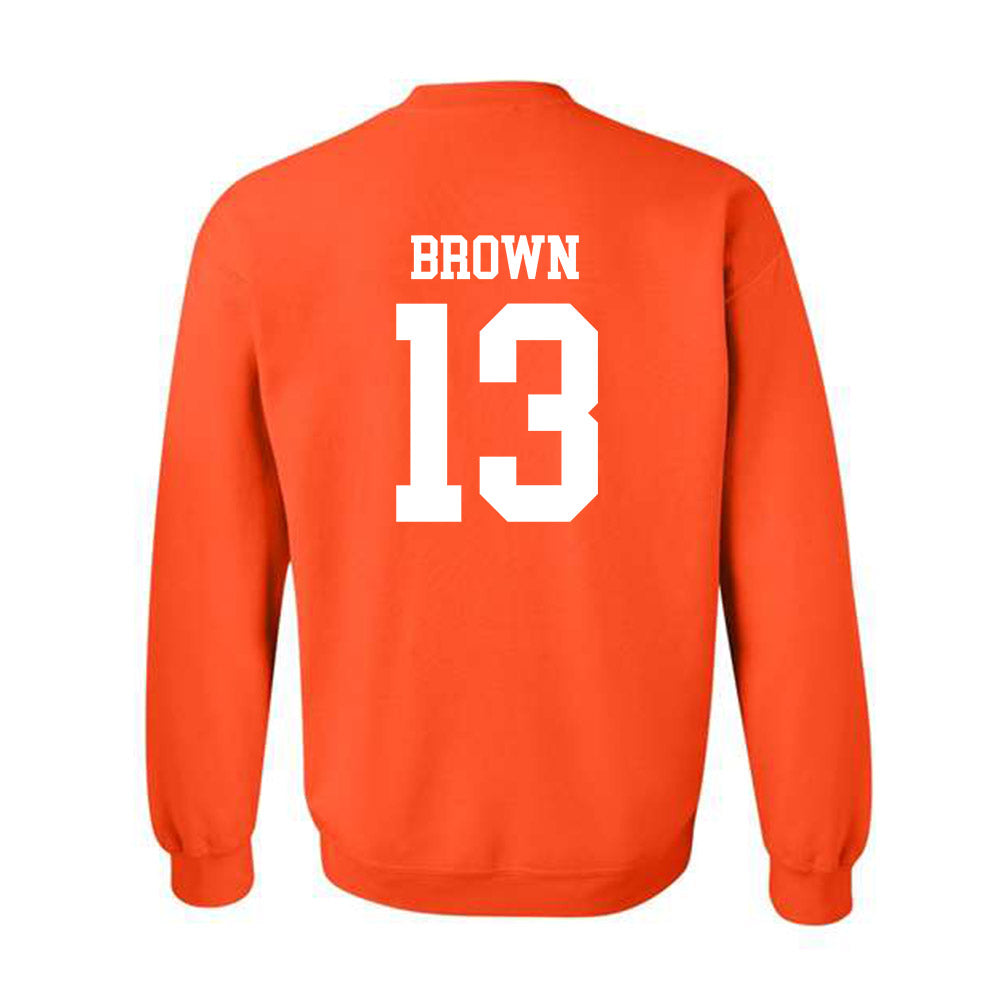 Oregon State - NCAA Football : Jeremiah Brown - Classic Shersey Crewneck Sweatshirt-1