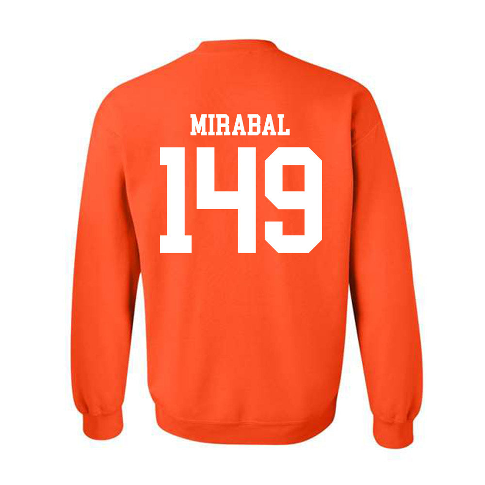 Oregon State - NCAA Wrestling : Moses Mirabal - Classic Shersey Crewneck Sweatshirt-1