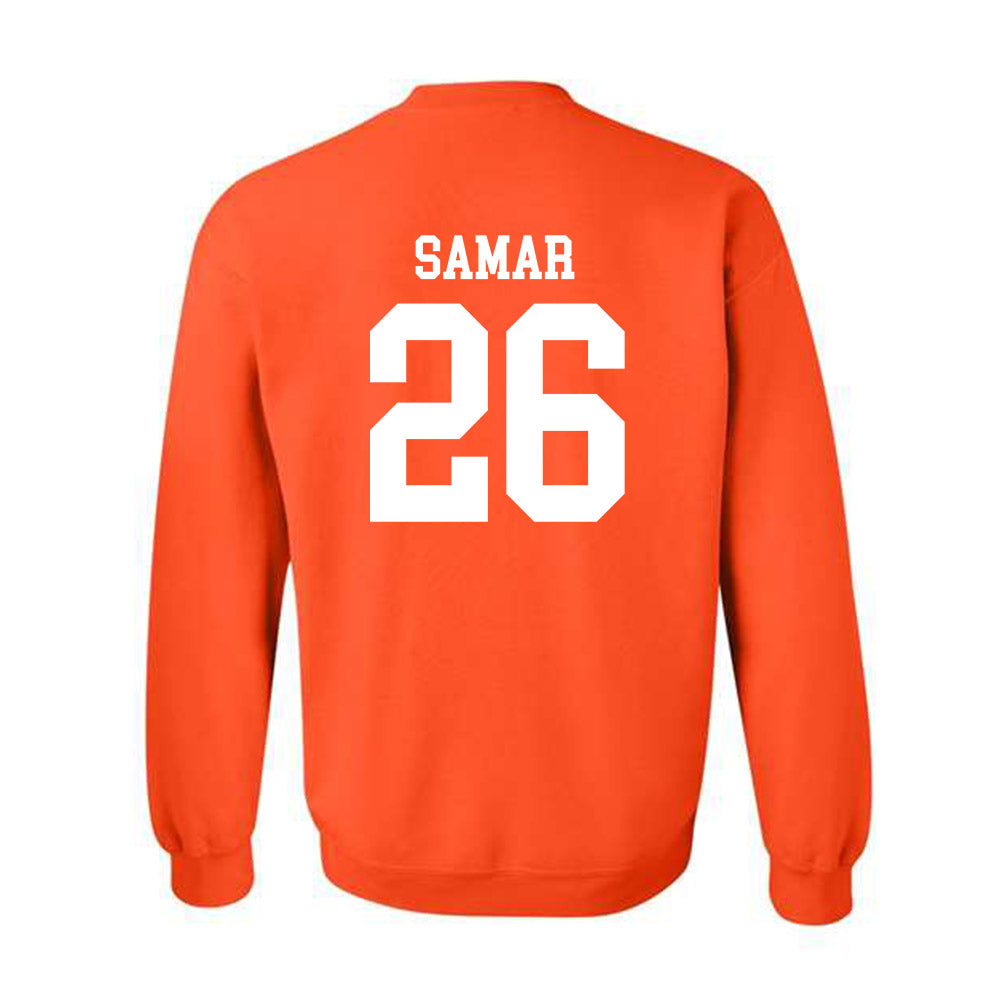 Oregon State - NCAA Men's Basketball : Matija Samar - Classic Shersey Crewneck Sweatshirt-1