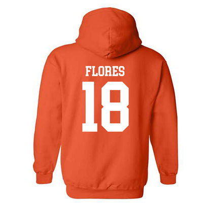 Oregon State - NCAA Softball : Justice Flores - Classic Shersey Hooded Sweatshirt-1