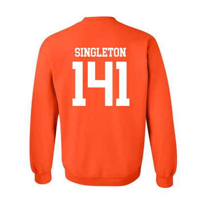Oregon State - NCAA Wrestling : Nash Singleton - Classic Shersey Crewneck Sweatshirt-1