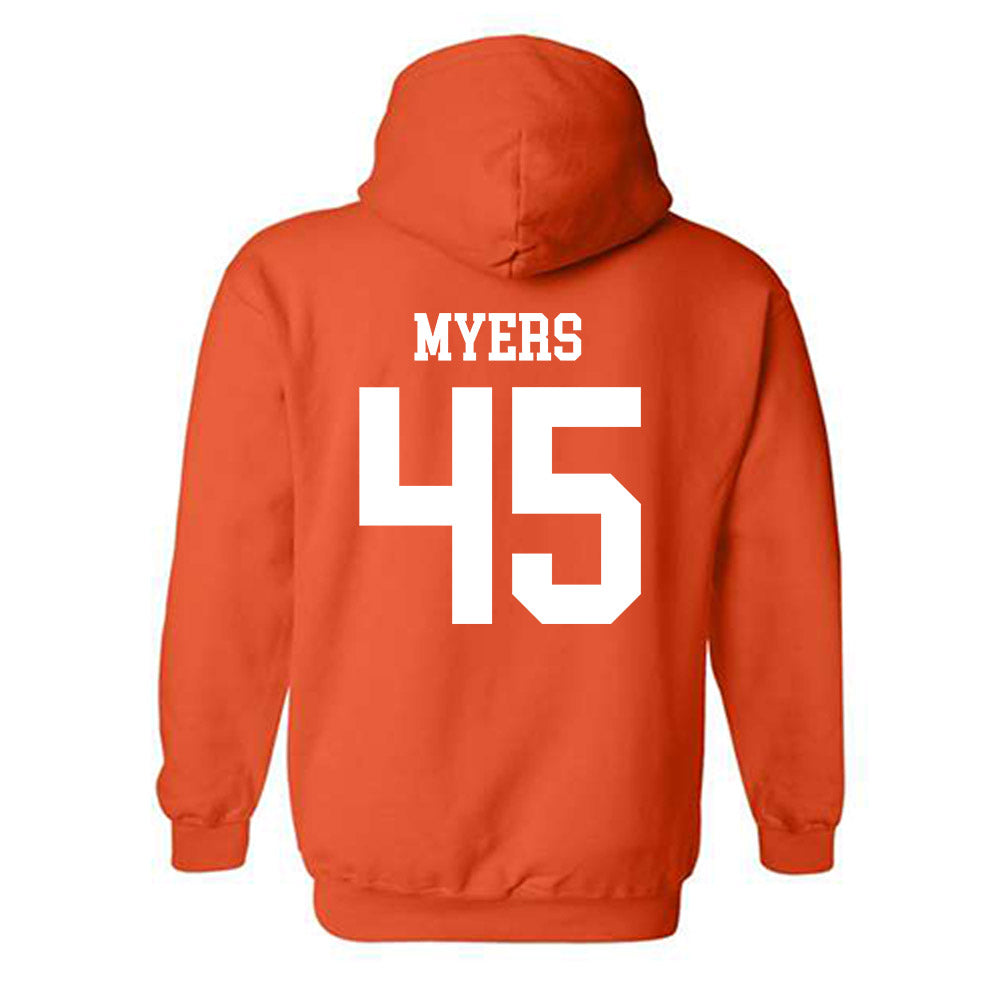 Oregon State - NCAA Football : Jesse Myers - Classic Shersey Hooded Sweatshirt-1