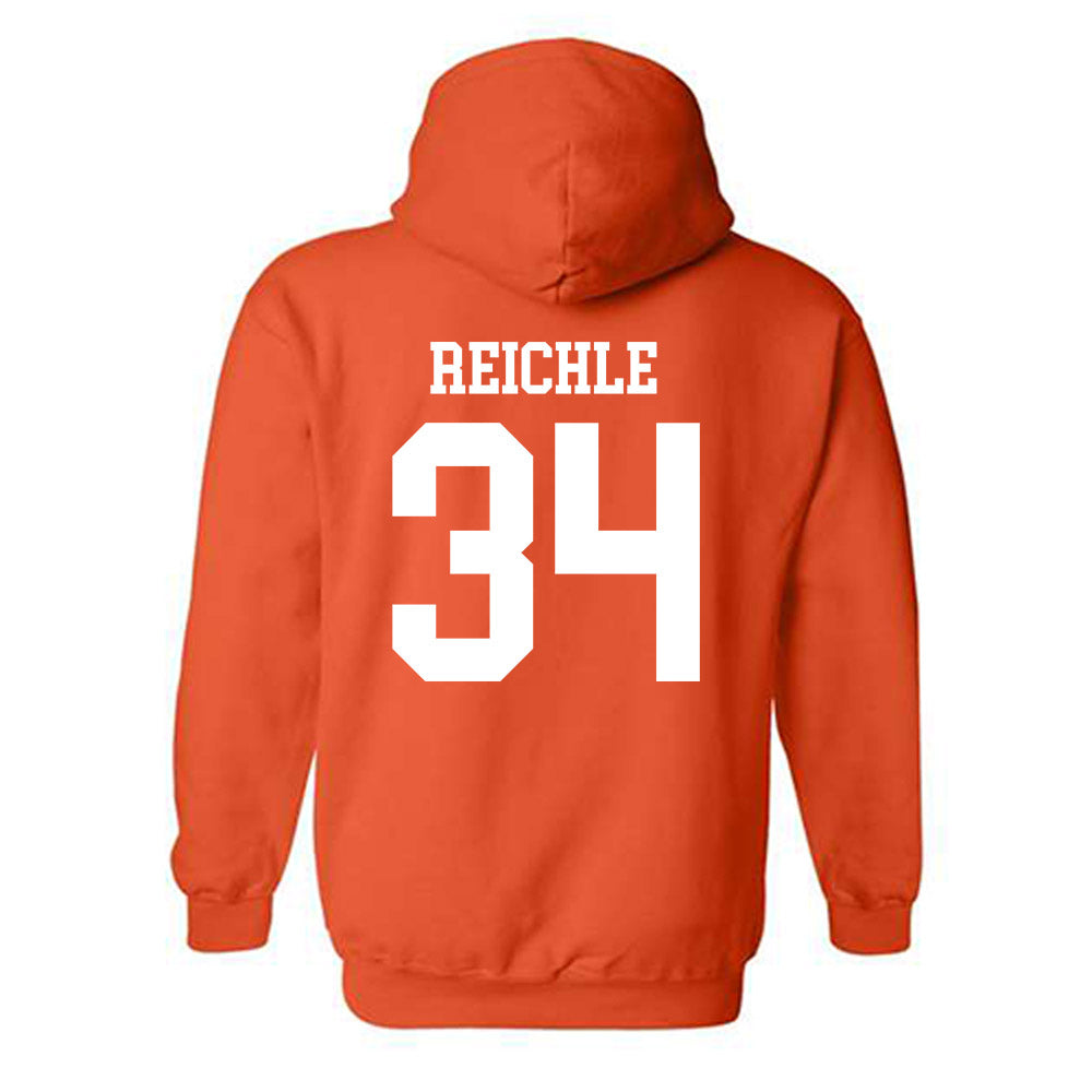 Oregon State - NCAA Football : Jake Reichle - Classic Shersey Hooded Sweatshirt-1