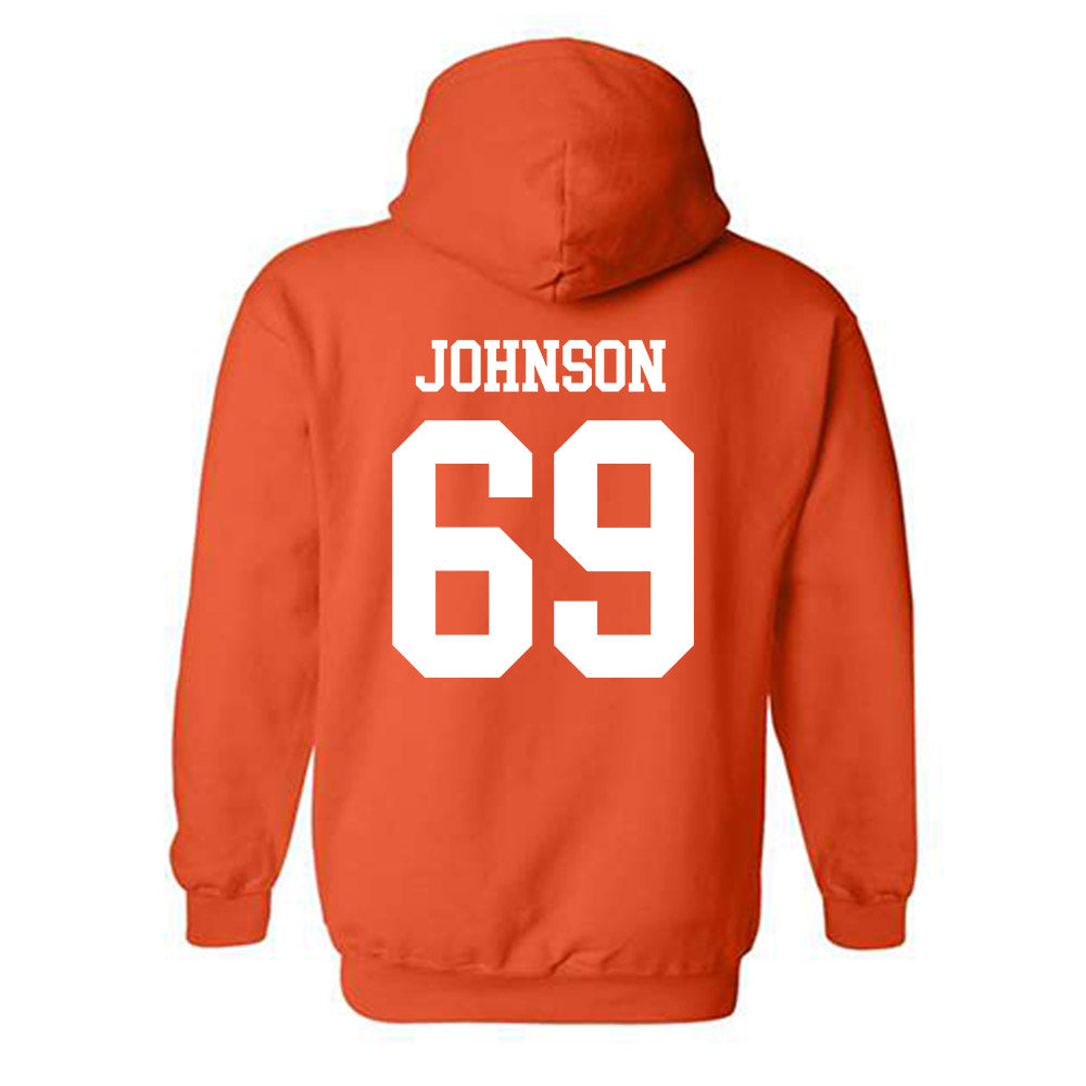 Oregon State - NCAA Football : Kwan Johnson - Classic Shersey Hooded Sweatshirt-1