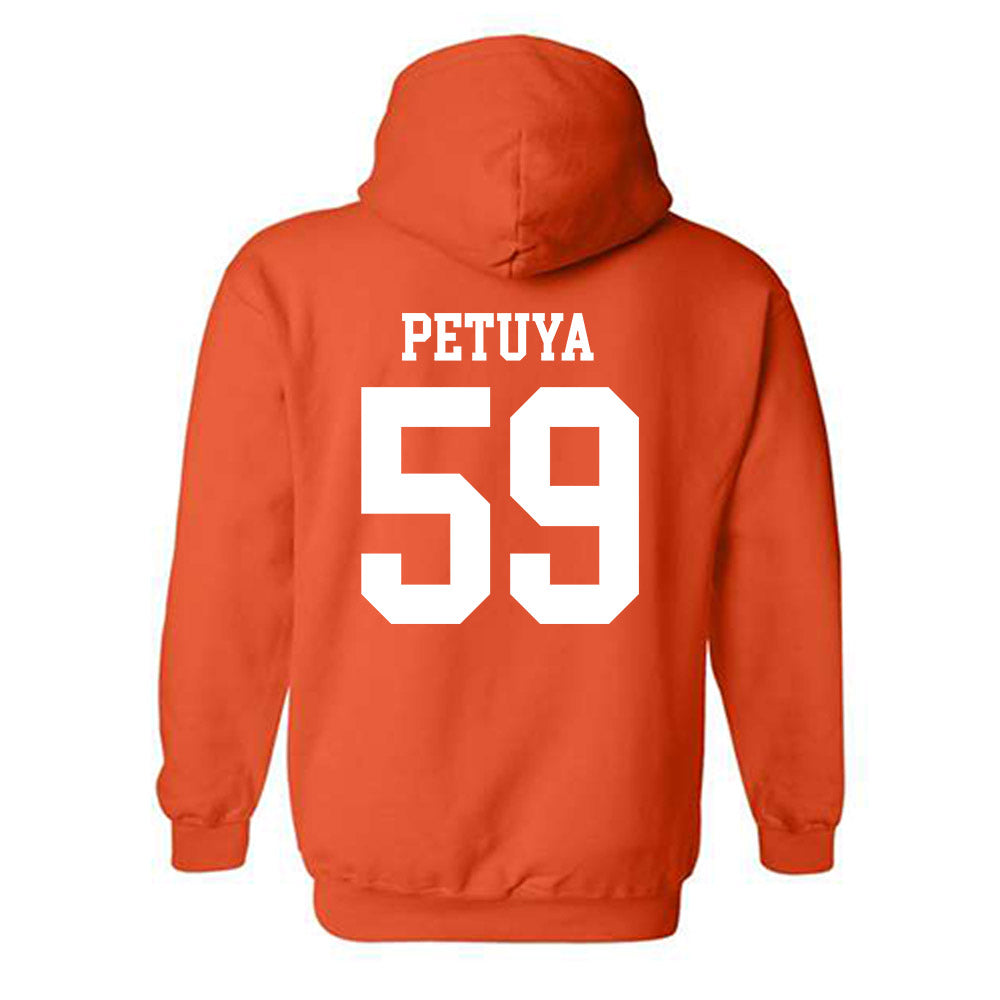Oregon State - NCAA Football : Frankie Petuya - Classic Shersey Hooded Sweatshirt-1