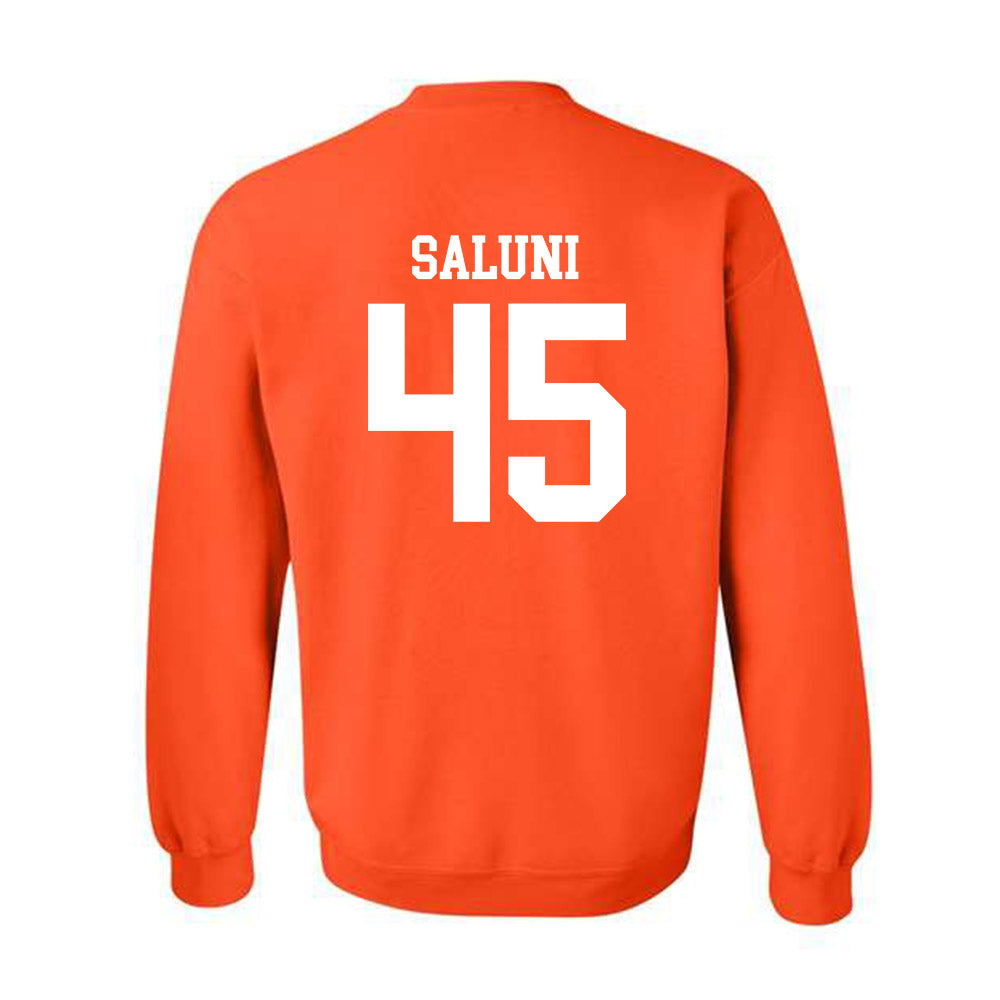 Oregon State - NCAA Football : Semisi Saluni - Classic Shersey Crewneck Sweatshirt-1