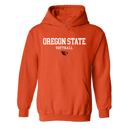 Oregon State - NCAA Softball : Paige Bambarger - Classic Shersey Hooded Sweatshirt-0