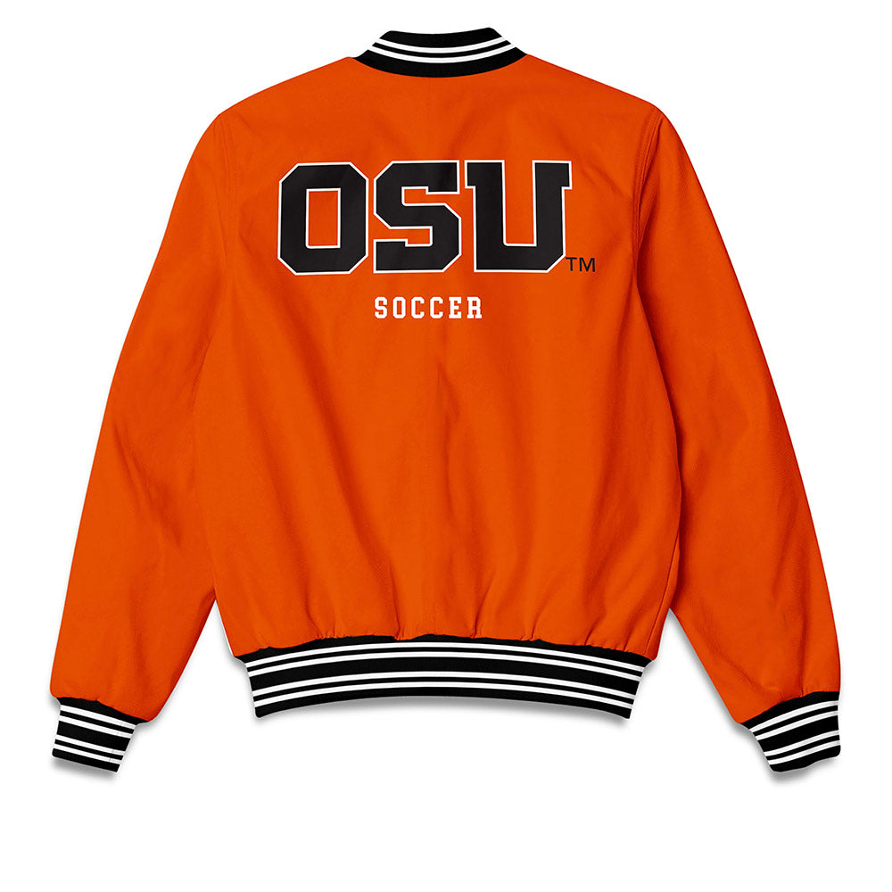 Oregon State - NCAA Women's Soccer : Chloe Taylor - Bomber Jacket-1