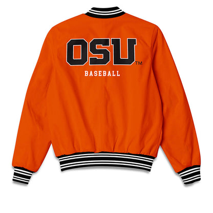 Oregon State - NCAA Baseball : Teagan Scott - Bomber Jacket-1