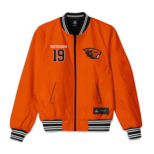 Oregon State - NCAA Men's Soccer : John Koutelieris - Bomber Jacket-0