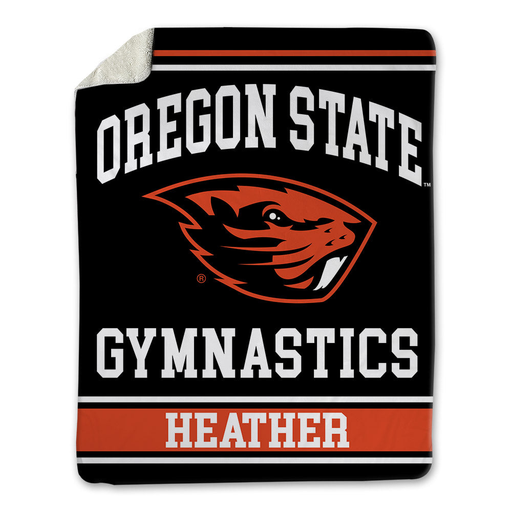 Oregon State - NCAA Women's Gymnastics : Mia Heather - Blanket-0