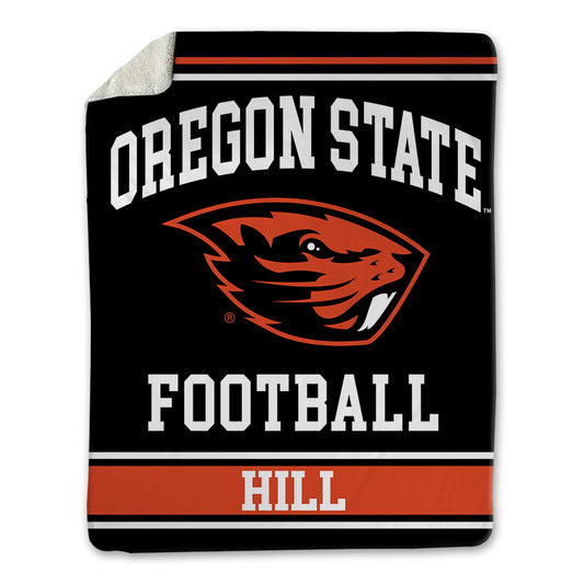 Oregon State - NCAA Football : Jaylen Hill - Blanket-0
