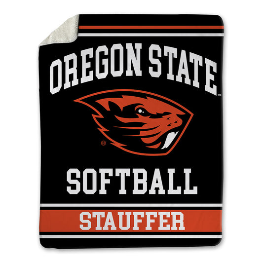 Oregon State - NCAA Softball : Kaylie Stauffer - Blanket-0