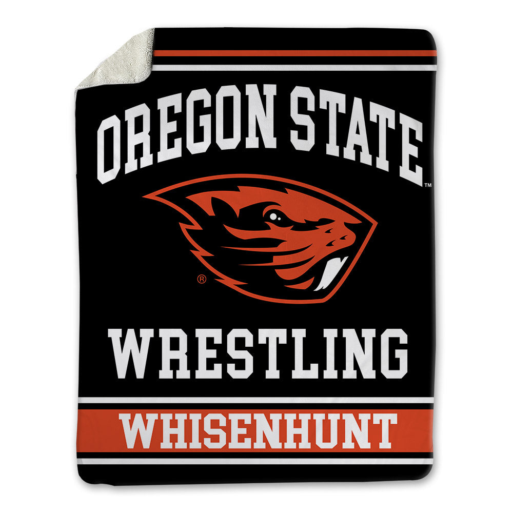 Oregon State - NCAA Wrestling : Gabe Whisenhunt - Blanket-0