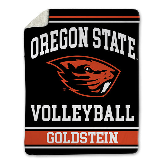 Oregon State - NCAA Women's Volleyball : Kamanaookalani Goldstein - Blanket-0