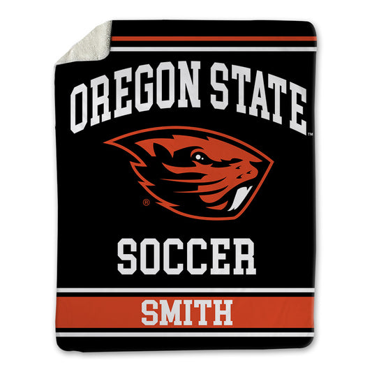 Oregon State - NCAA Women's Soccer : Abby Smith - Blanket-0