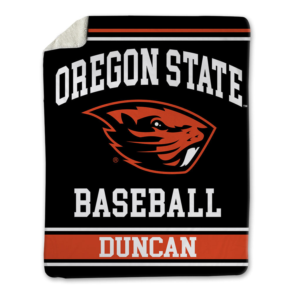 Oregon State - NCAA Baseball : Luke Duncan - Blanket-0