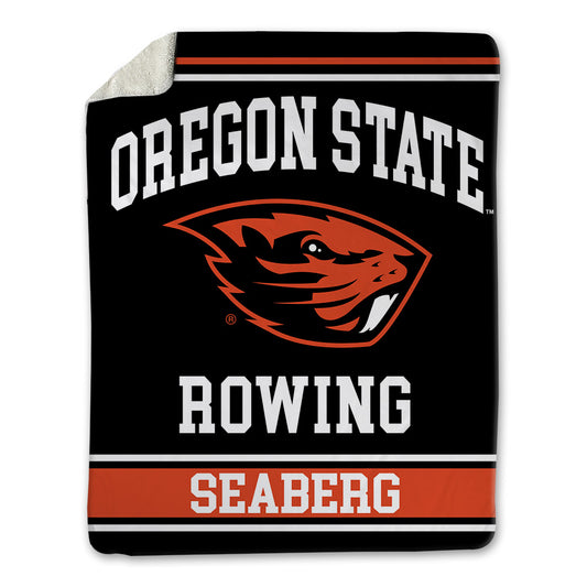 Oregon State - NCAA Women's Rowing : Kari Seaberg - Blanket-0